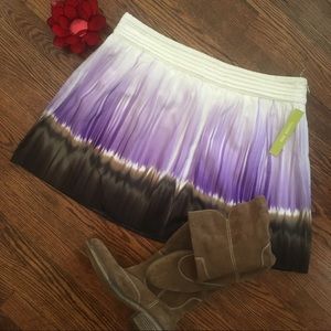 Gianni Bini 12 fitted mini skirt zip NWT $98